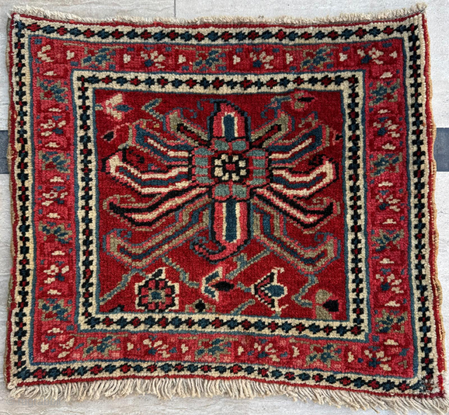 Late of the 19th Century Persian Heriz Bagface, size 46x42 cm. 

Please send me direct mail.

emreaydin10@icloud.com

Instragram : emreaydinrug

               