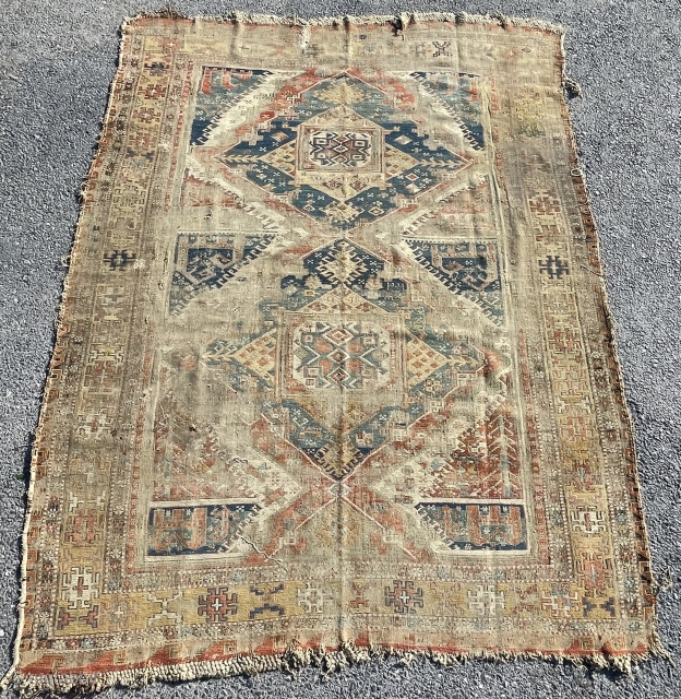 Caucasian Sumak Circa 1830 size 115x210                           