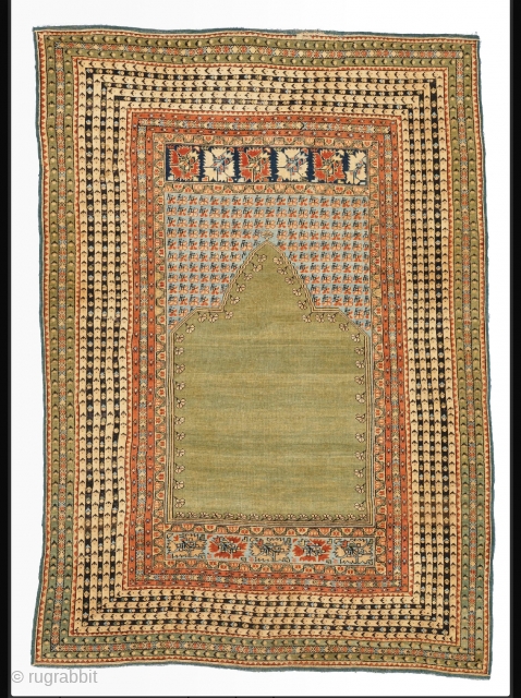 19th Century Anatolian Ghiordes Rug Size 128 × 178 cm                       