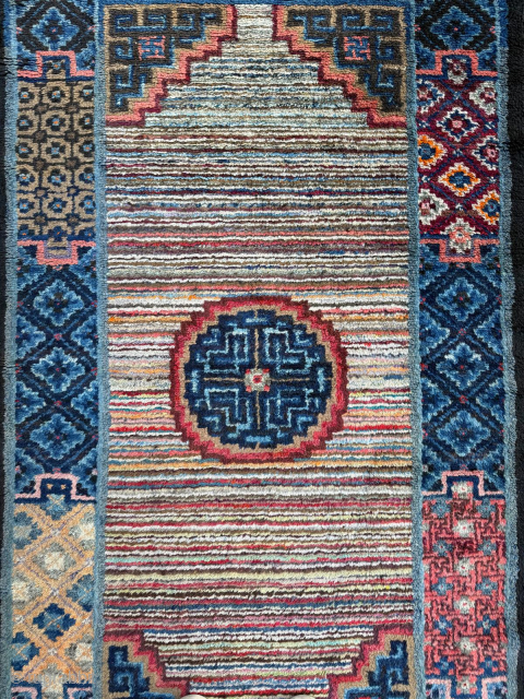 Late 19th century Tibet Rug, good pile, size 100 x 175 cm. Please send me direct mail.
emreaydin10@icloud.com
Instagram - @emreaydinrug