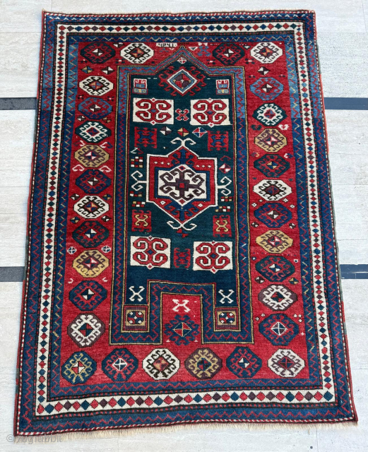 Dated AH 1292 = AD 1875 Fahrola Prayer Rug, size  105 x 144 cm. Please send me direct mail.

emreaydin10@icloud.com

Instagram - @emreaydinrug           