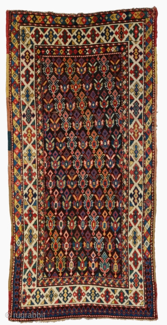 Late Of The 19th Century Caucasian Prayer Shirvan Rug, Generally Good Condition. Size 100 x 145 cm. Please send me directly mail. emreaydin10@icloud.com          