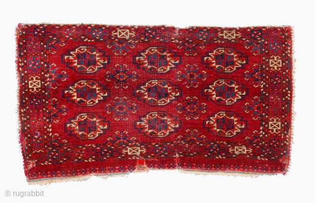 Middle Of The 19th Century Turkmen Ersari Chuval. Size 71 x 125  cm. Please send me directly mail. emreaydin10@icloud.com             