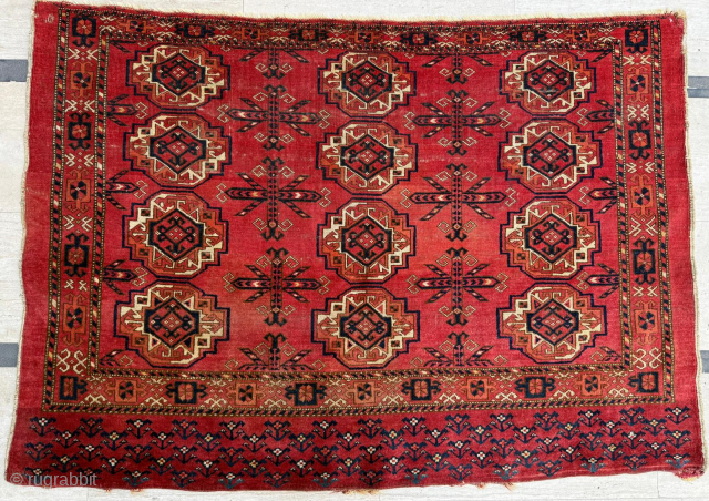 Circa 1860s Turkman Tekke Chuval, Size 100 x 146 cm. Please send me direct mail.

emreaydin10@icloud.com

Instagram - @emreaydinrug                