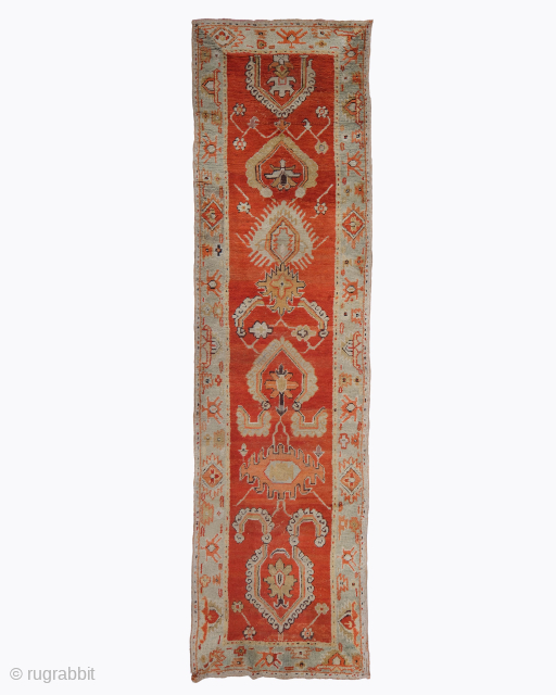 Circa 1890s Ushak Runner, Size 100 x 368 cm. Please send me direct mail.
emreaydin10@icloud.com
Instagram - @emreaydinrug
