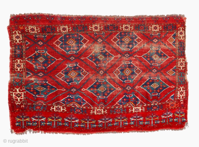 19th Century Turkmen Ersari Chuval  Size 92 x 138 cm
Please send me directly mail. emreaydin10@icloud.com                 