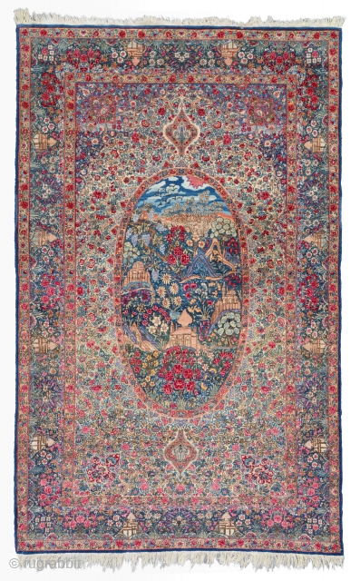 Late of 19th Century Persian Tehran Rug in perfect condition Size 144 x 230 cm. Please send me directly mail. emreaydin10@icloud.com            