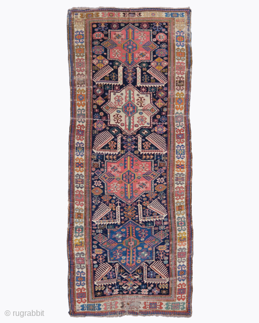 Mid 19th century Akstafa Rug, size 120 x 280 cm. Please send me direct mail.
emreaydin10@icloud.com
Instagram - @emreaydinrug