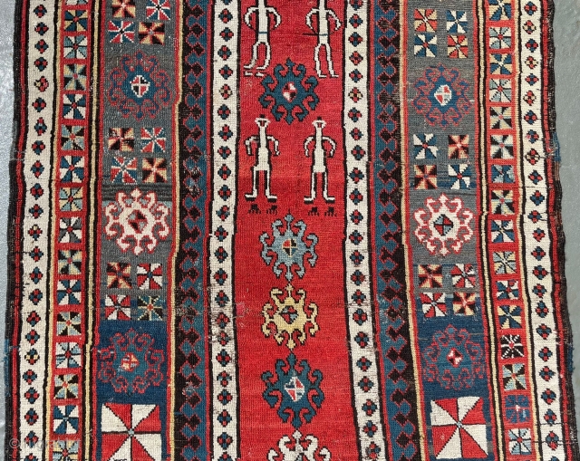 Talish Rug Circa 1850 size 105x220 cm                          