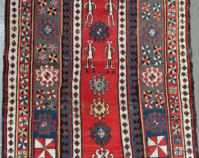 Talish Rug Circa 1850 size 105x220 cm                          