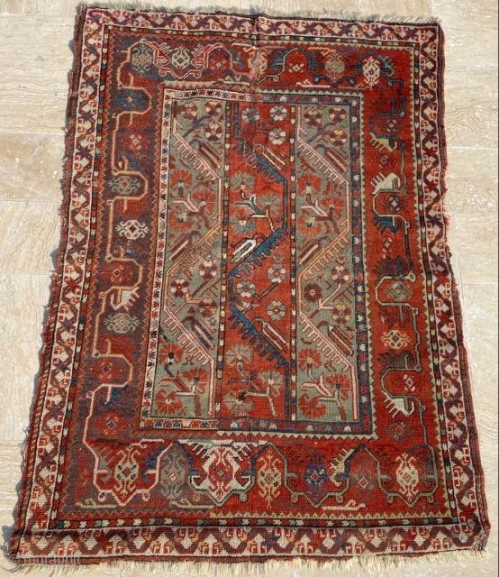 Anatolian Melas Rug Circa 1860 size 100x150 cm                         