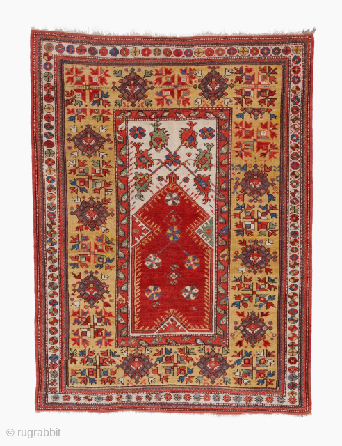 Middle Of The 19th Century Anatolian Milas Prayer Rug. Great condition
Size : 125 x 170 cm
please send me directly mail.
emreaydin10@icloud.com
0090 544 374 10 98         