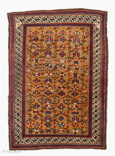 Late of the 19th Century Kuba Shirvan Rug
Size : 115 x 165 cm. Please send me directly mail. emreaydin10@icloud.com              