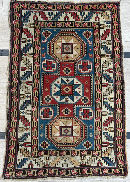 Late 19th century Caucasian Shirvan Rug. Size 87 x 130 cm. Please send me direct mail.
emreaydin10@icloud.com
Instagram - @emreaydinrug