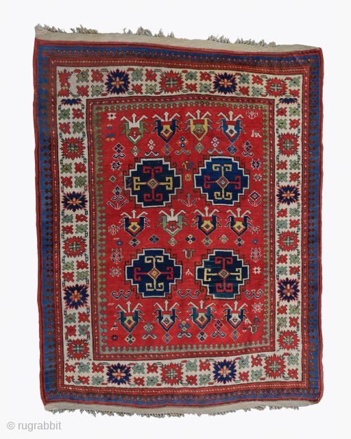 Middle of the 19th Century Caucasian Rug

Size : 137 x 180 cm
 please send me directly mail. emreaydin10@icloud.com               
