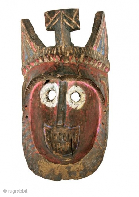  Hanuman Mask from Kullu Valley Himachal Pradesh .                        