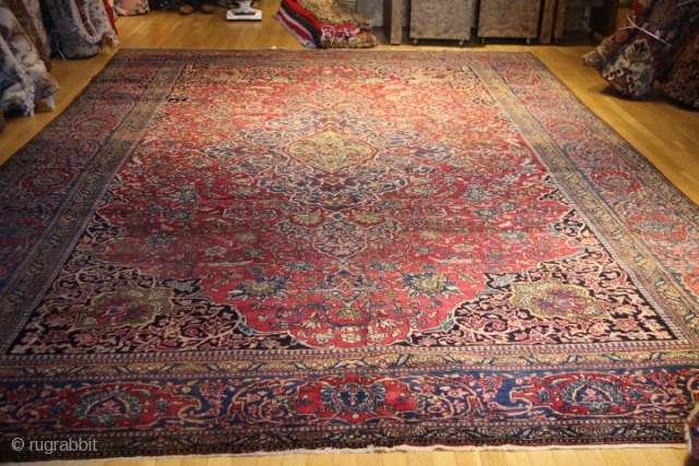 Antique isfahan, Early 20th century, overall low pile, good condition, no major repair. Clean, stain free, soft. ready to be used and enjoyed.
Size is 10x15.
www.exoticrug.org
630-373-5190
806 dempster street
Evanston il 60202
open seven days a  ...