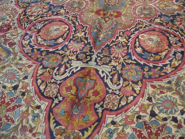 tehran, palace size rug 15 feet by 21 feet. mint condition. This late 18 century palace rug is in mint condition, 
free continental  US ground shipping. 30 days full refund guarantee  ...