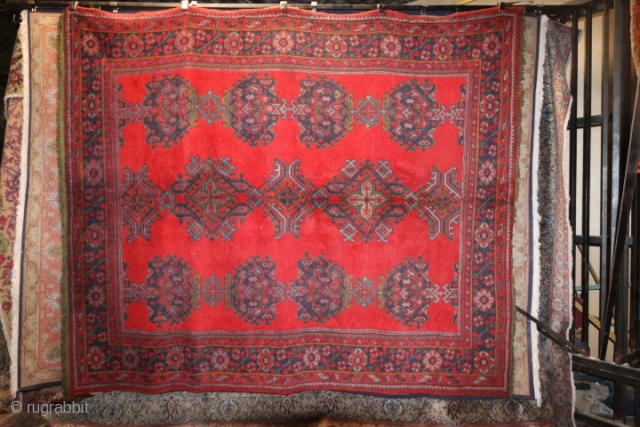 ushak, wool on wool 8x10
www.exoticrug.org
call or text 630-373-5190
30 day guarantee, free shipping, if not satissfied full refund less actual shipping costs.            