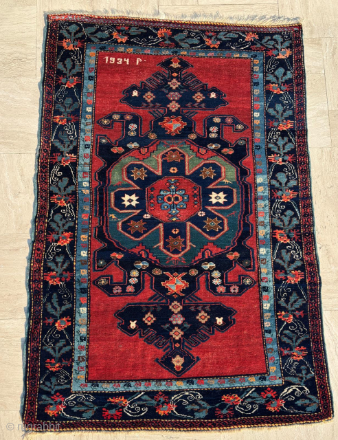 Dated 1934 Karabag Rug. Size: 130 x 205 cm