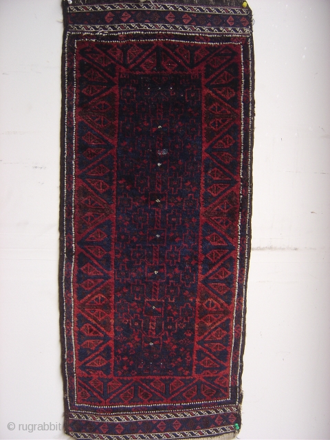 late 19 Century Baluch Balisht very nice kilim                         