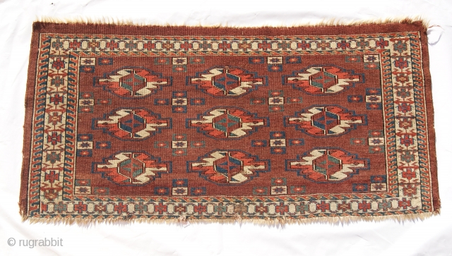 19th century yomut torba.size 1.8x3.3 ft
                           