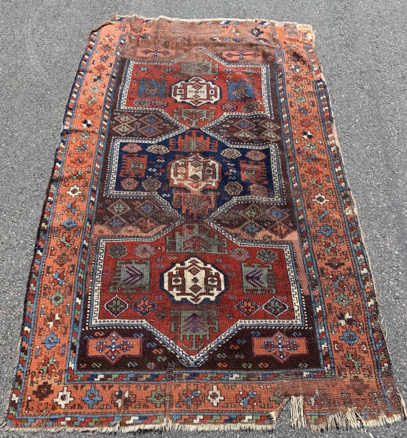 Late 19th century Southeast Anatolian. Size: 212cm x 130cm / 6'11.46" x 4′ 3.18″                   