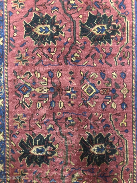 Oushak Runner Carpet Size 77x410 cm / 2'5'' x 13'5''                       