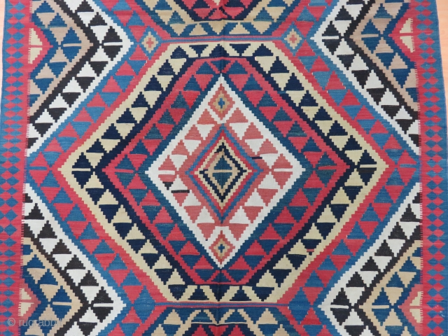 Caucasian Sahnazar Kilim Size 192x161 cm                           