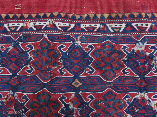 West Anatolian Yüncü Bag Face Size 37x39 cm / 1'2''x1'3''                       