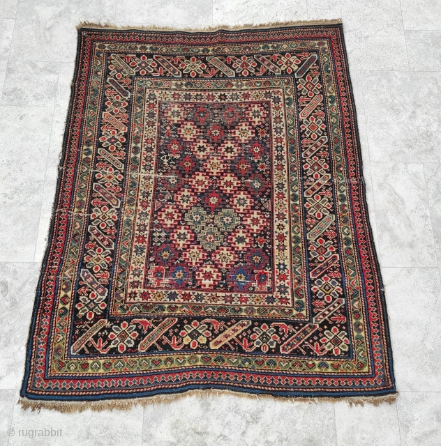 Chi Chi Rug 

Circa 1880s

Size : 120 x 150 cm 

Please reach me directly on this email : alpagutrugs@gmail.com 
             