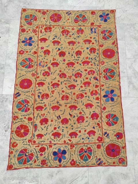 Bukhara Suzani 

Size : 104 x 158 cm 

Please contact me directly on this email : alpagutrugs@gmail.com                