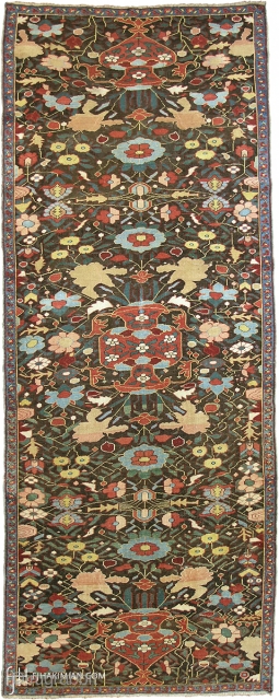 Antique Kuba Caucasian Rug
Caucasus ca.1890
9'7" x 3'9" (292 x 114 cm)
FJ Hakimian Reference #11218                   