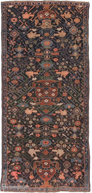 Antique Kuba Caucasian Rug
Caucasus ca.1875
9'0" x 3'8" (275 x 112 cm)
FJ Hakimian Reference #11223
                   