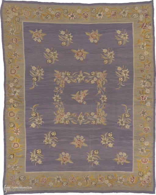 Antique Bessarabian Rug
Eastern Europe ca. 1890
9'10" x 7'10" (300 x 239 cm)
FJ Hakimian Reference #02503
                  