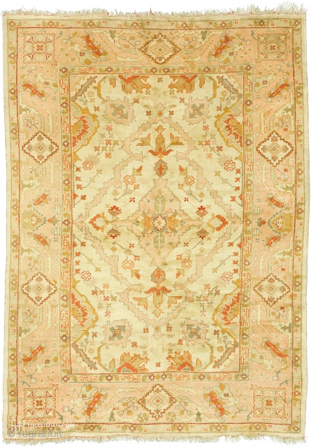 Antique Turkish Oushak Rug
Turkey ca.1900
9'9" x 6'11" (298 x 211 cm)
FJ Hakimian Reference #04142
                   