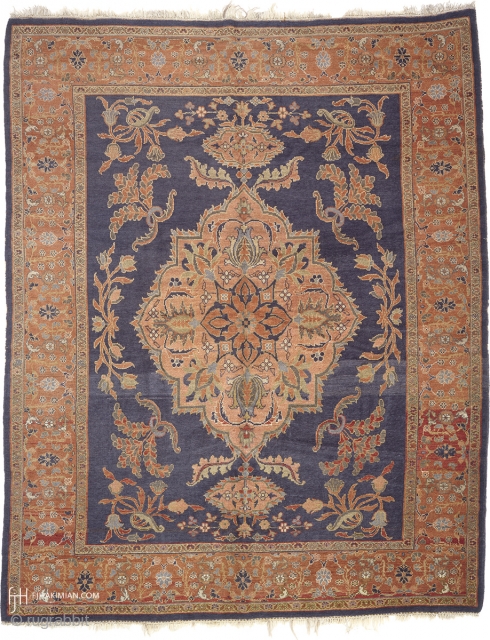 Antique Persian Ziegler Sultanabad Rug
Persia ca.1890
10'2" x 8'2" (310 x 249 cm)
FJ Hakimian Reference #06023                  