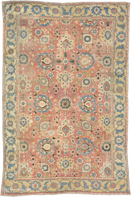 Antique Persian khorassan Rug
Persia ca.1720
10'5" x 6'10" (318 x 209 cm)
FJ Hakimian Reference #10088
                   