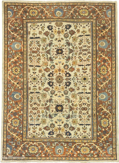 Antique Persian Mahal Rug
Persia ca.1920
11'10" x 8'7" (361 x 262 cm)
FJ Hakimian Reference #06103
                   