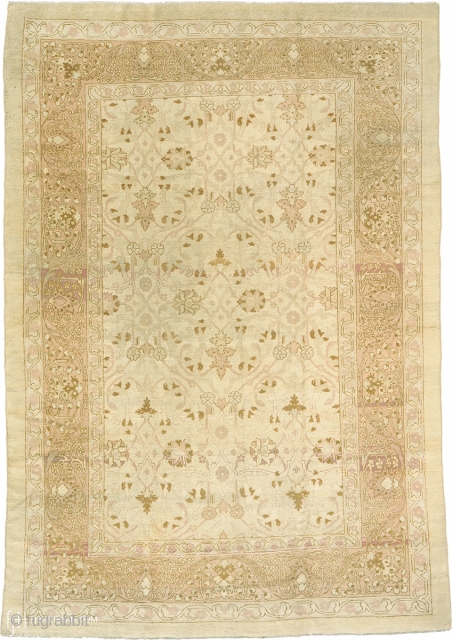 Antique Indian Amritsar Rug
India ca.1890
13'0" x 8'9" (397 x 267 cm)
FJ Hakimian Reference #09052
                   