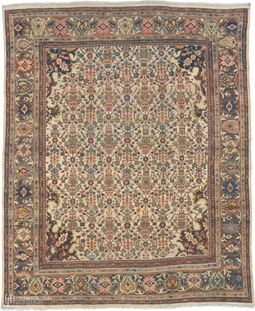 Antique Persian Sultanabad Rug
Persia ca.1900
14'0" x 11'3" (427 x 343 cm)
FJ Hakimian Reference #06148
                   