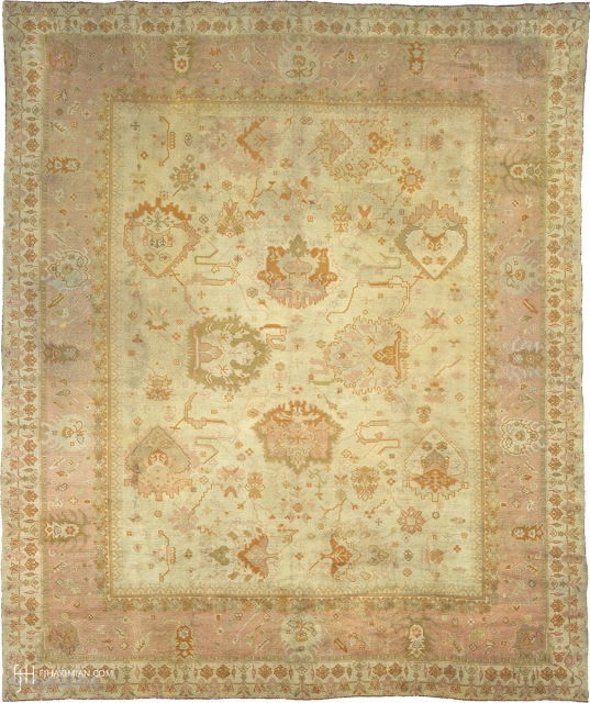 Antique Turkish Borlou Rug
Turkey ca. 1890
15'7" x 12'8" (476 x 387 cm)
FJ Hakimian Reference #04115
                  