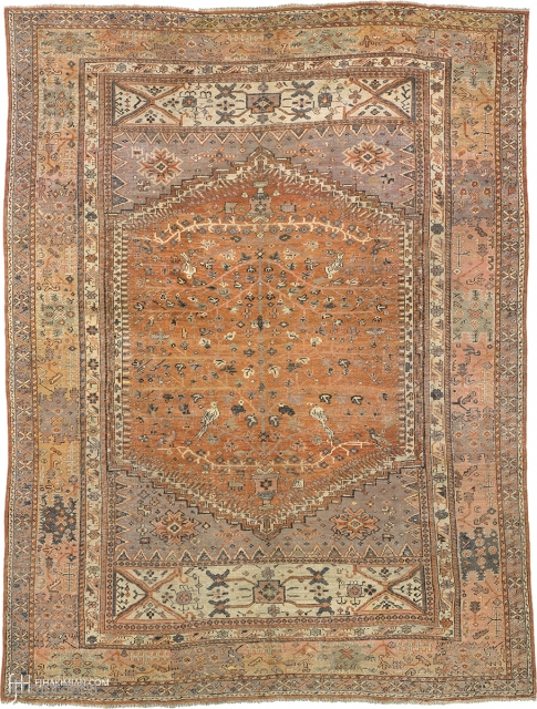 Antique Turkish Ghiordis Carpet
Turkey ca. 1900
16'2" x 12'0" (493 x 366 cm)
FJ Hakimian Reference #04078
                  