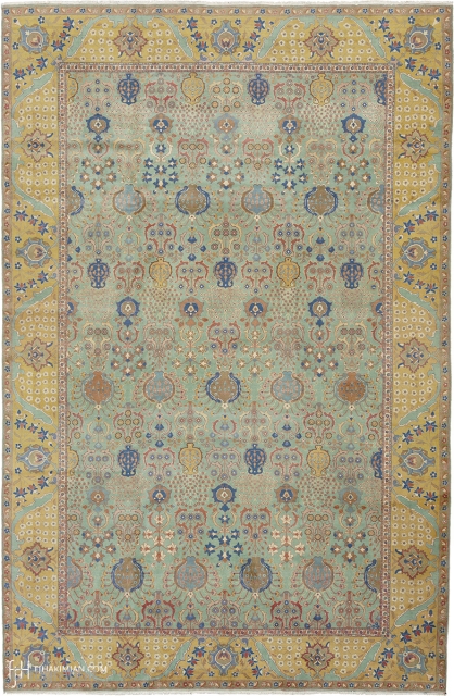 Antique Persian Tabriz Rug
North West Persia ca. 1920
17'0" x 11'2" (519 x 341 cm)
FJ Hakimian Reference #07153
                
