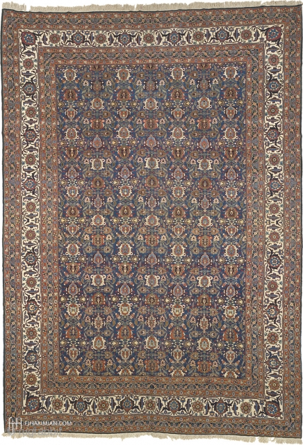 Antique Persian Tehran Rug
Persia ca. 1900
17'3" x 12'0" (526 x 366 cm)
FJ Hakimian Reference #10015
                  
