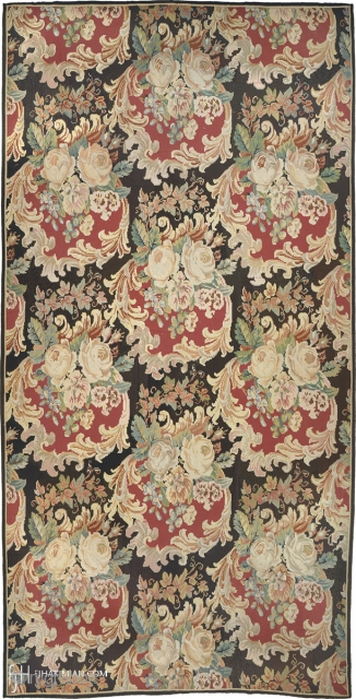 Antique French Aubusson Rug
France ca. 1900
18'3" x 9'0" (557 x 275 cm)
FJ Hakimian Reference #2059
                  