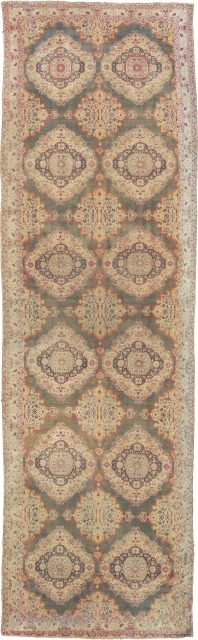 Antique Indian Agra Rug
India ca.1880
19'10" x 6'1" (605 x 186 cm)
FJ Hakimian Reference #09070
                   