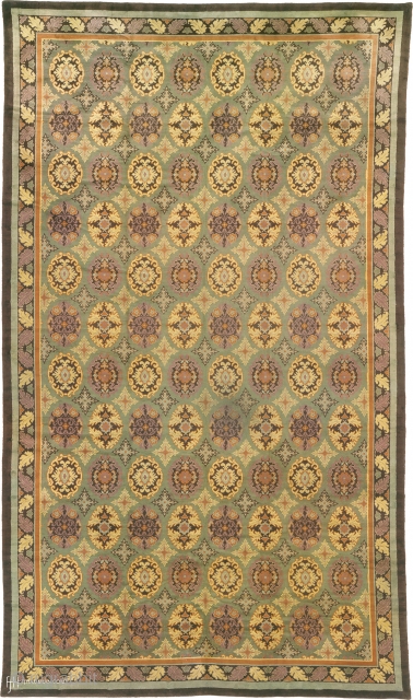 Antique French Savonnerie Rug
France ca.1910
24'0" x 13'9" (732 x 420 cm)
FJ Hakimian Reference #03021
                   