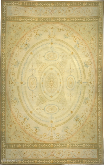 Antique French Aubusson Rug
France ca.1890
29'4" x 18'2" (895 x 554 cm)
FJ Hakimian Reference #02869
                   