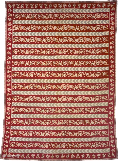 Antique French Needlepoint Rug
France ca.1900
20'2" x 14'0" (615 x 427 cm)
FJ Hakimian Reference #02015

                   